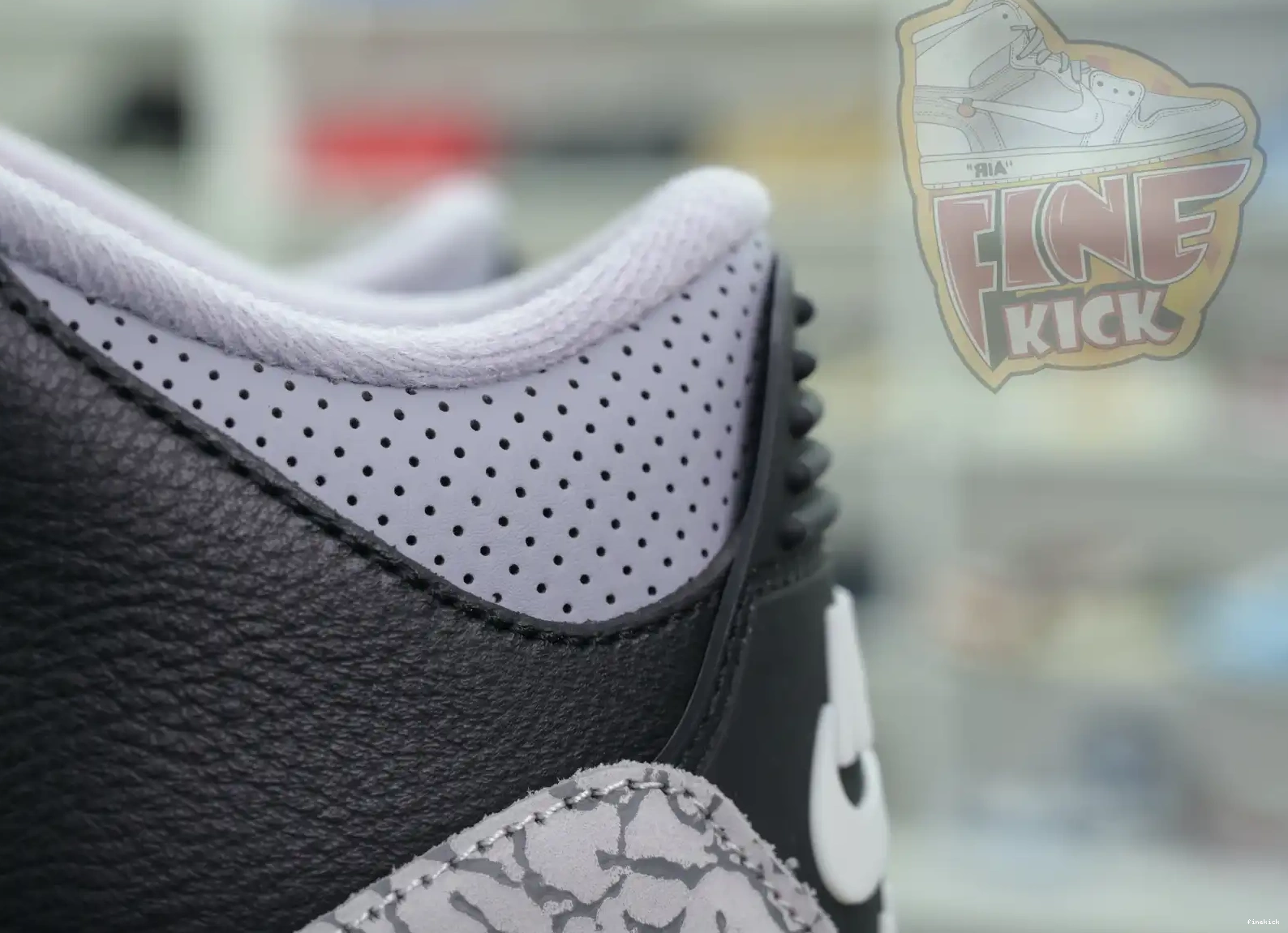 Cement Reimagined” Jordan Air 3“Black 0408